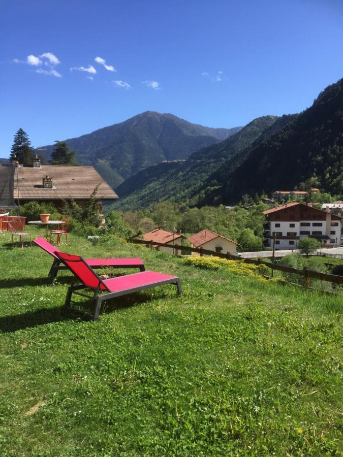 Rez De Jardin De Chalet Bois , Calme Et Verdure ! Saint-Martin-Vésubie Exteriér fotografie